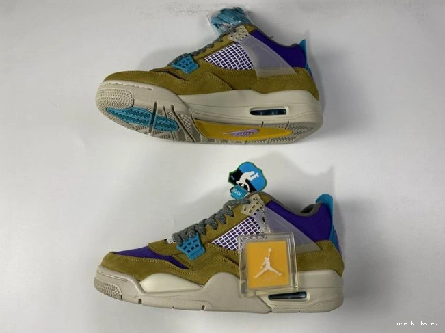 Cheap 4 Desert DJ5718-300 x Union SP Jordan Air Moss 0522
